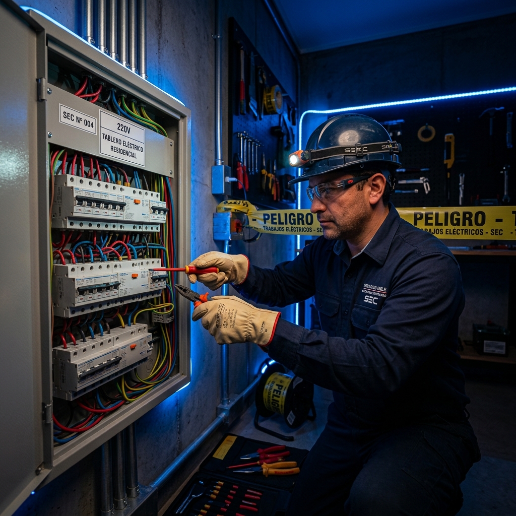 Electricidad Segura en el Hogar: Normativas SEC, Tableros Eléctricos y Prevención